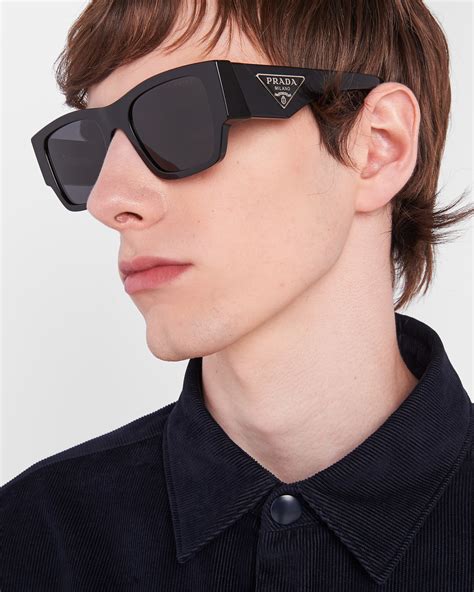 prada spr 10h|Slate Gray Lenses Sunglasses With Triangle Logo .